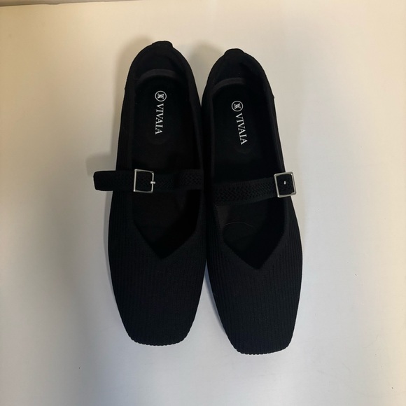 Vivaia Women’s Margot Square-Toe Mary-Jane in Black - Picture 4 of 8